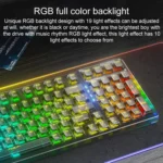 AULA F98 Pro 99 Keys Wired/2.4G/Bluetooth Three Model RGB Mechanical Keyboard - Image 7