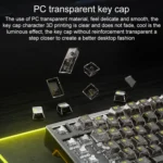 AULA F98 Pro 99 Keys Wired/2.4G/Bluetooth Three Model RGB Mechanical Keyboard - Image 8