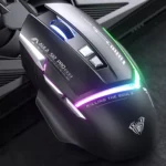 AULA S12 Pro 12800DPI Wired RGB Gaming Mouse