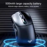 AULA SC580 10000DPI Wired/2.4G/Bluetooth Three Model Gaming Wireless Mouse - Image 5