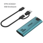 Onten UCA322+ 10Gbps M.2 M-key NVMe NGFF SSD Enclosure - Image 3