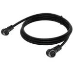 Double Curved mini DIN 9 Pin TV Audio Adapter Cable - Image 3