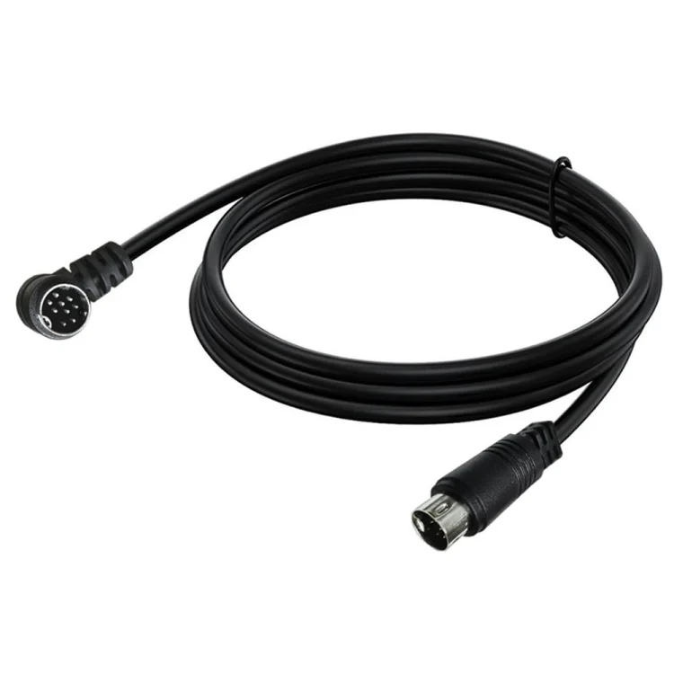 EDA0073948_B2.webp Single Curved mini DIN 9 Pin TV Audio Adapter Cable - Image 3