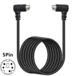 Mini DIN 5 Pin Core Audio / Video Cable - Image 4