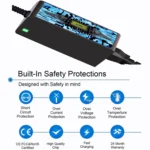 19.5V 9.23A 180W Laptop Notebook Power Adapter For MSI 5.5 x 2.5 - Image 6