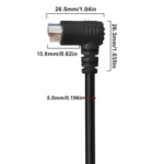 Mini DIN 7 Pin S-Video Core Audio / Video Cable - Image 3