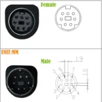 Mini DIN 7 Pin S-Video Core Audio / Video Cable - Image 5