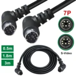 Mini DIN 7 Pin S-Video Core Audio / Video Cable - Image 6