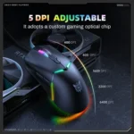 ONIKUMA CW929 RGB 6400DPI Wired Mouse - Image 7