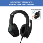 KOTION EACH G6000 On-Ear Gaming Headset with Mic, Length: About 2.1m - Image 2