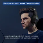 KOTION EACH G6000 On-Ear Gaming Headset with Mic, Length: About 2.1m - Image 3