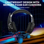 KOTION EACH G9000 Pro On-Ear Gaming Headset with Mic, Cable Length: About 2.1m - Image 5