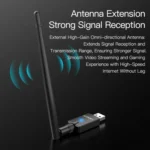 EDUP EP-AX900 900Mbps WiFi 6 Bluetooth 5.3 Dual-Band USB Wireless WiFi Adapter - Image 4