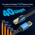 Cat 8 40Gbps High Speed LAN Ethernet Cable - Image 6