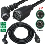 Mini DIN 7 Pin Core Audio / Video Cable - Image 6