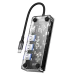 awei HUB-2 Multi-function 6 in 1 Type-C HUB Adapter