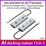 YCE V261 13 in 1 USB-C / Type-C HUB Adapter AI Docking Station - Image 5