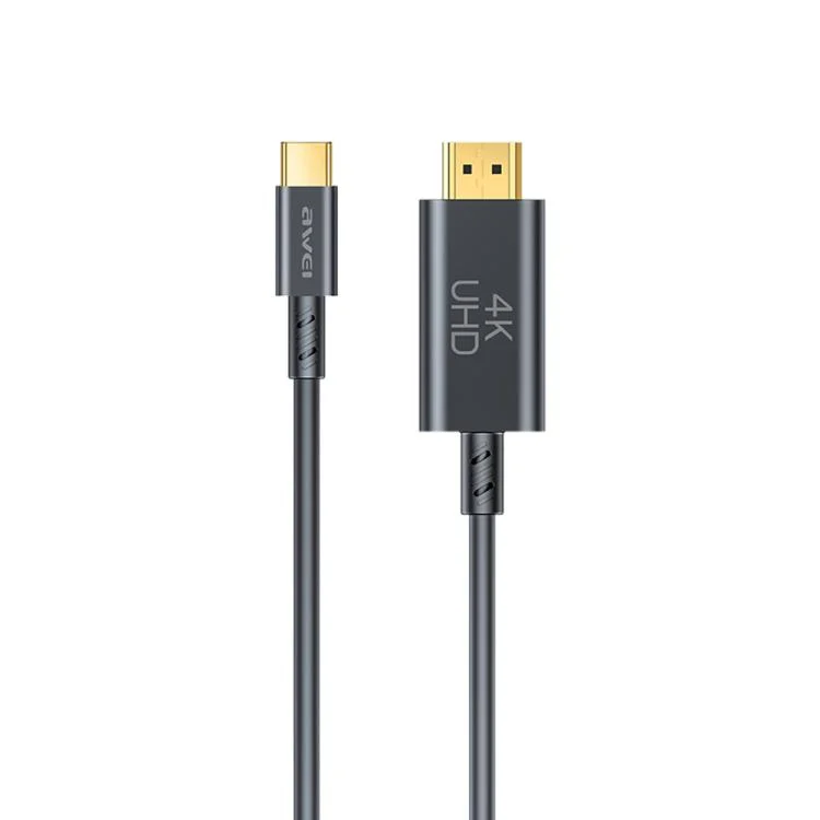 awei CL-212T USB-C / Type-C to HDMI 4K 30Hz HD Adapter Cable