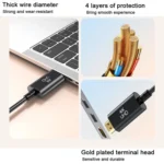 awei CL-212T USB-C / Type-C to HDMI 4K 30Hz HD Adapter Cable - Image 4