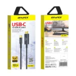 awei CL-212T USB-C / Type-C to HDMI 4K 30Hz HD Adapter Cable - Image 8