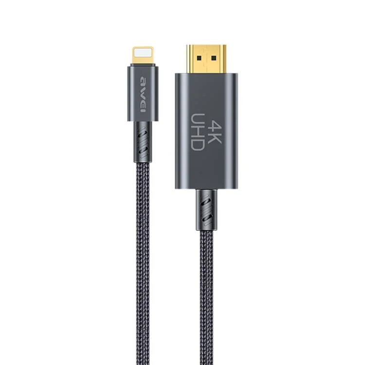 awei CL-213L 8 Pin to HDMI 1080P HD Adapter Cable