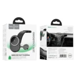 hoco HW28 Excelso 2 in 1 Car Center Console Wireless Fast Charging Holder -Qty: 5 Units - Image 7