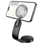 hoco HW29 Totem Car Center Console Ring Magnetic Wireless Fast Charging Phone Holder -Qty: 5 Units - Image 2