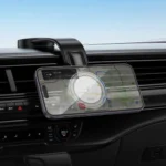 hoco HW29 Totem Car Center Console Ring Magnetic Wireless Fast Charging Phone Holder -Qty: 5 Units - Image 6