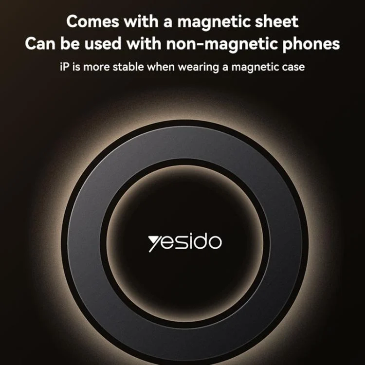 EDA007577601A_10.webp Yesido C316 15W Magsafe Magnetic Car Wireless Charger - Image 11