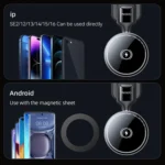 Yesido C316 15W Magsafe Magnetic Car Wireless Charger - Image 12