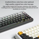 AULA F65 67 Keys 2.4G / BT / Wired Three Model RGB Gaske Mechanical Keyboard - Image 5