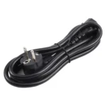 EU Plug Computer PC Power Cord 3 Pin Cable 0.5 Square - Image 4