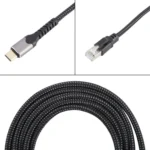 2m RJ45 to USB-C / Type-C High Speed Network Card Ethernet Cable - Image 3