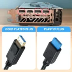 DisplayPort 8K DP1.4 Male to Male Connection Cable for Device Testing - Image 5