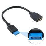 DisplayPort 8K DP1.4 Male to Female Connection Cable for Device Testing - Image 2