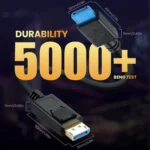 DisplayPort 8K DP1.4 Male to Female Connection Cable for Device Testing - Image 4