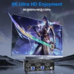 KC-KVM8202 8K 60Hz USB3.0 / HDMI 2-Port Dual Monitor KVM Switch - Image 7
