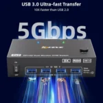 KC-KVM8202DH 8K 60Hz HDMI and DP and USB3.0 Dual Monitor KVM Switch - Image 6