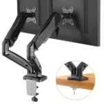 Lenovo Thinkplus ZJA1 Clip-on Desktop Dual-Arm Monitor Holder - Image 3