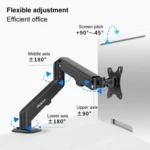 Lenovo Thinkplus ZJA4 Rotatable Lift Desktop Monitor Holder - Image 3