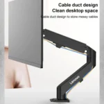 Lenovo Thinkplus ZJA4 Rotatable Lift Desktop Monitor Holder - Image 5
