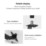 Lenovo Thinkplus ZJA4 Rotatable Lift Desktop Monitor Holder - Image 6