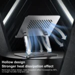 Lenovo Thinkplus ZJA7 360 Degree Rotating Laptop Heat Dissipation Metal Holder - Image 3
