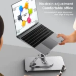 Lenovo Thinkplus ZJA7 360 Degree Rotating Laptop Heat Dissipation Metal Holder - Image 8