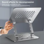 Lenovo Thinkplus ZJA7 360 Degree Rotating Laptop Heat Dissipation Metal Holder - Image 9