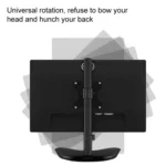Lenovo Thinkplus ZJA10 Rotatable Lift Desktop Vertical Single Arm Monitor Holder - Image 4