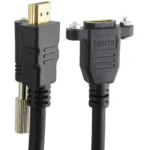HDMI to HDMI Fixed Panel HD Extension Cable, Length: 1.5m