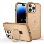 Skin-feel Ring MagSafe Holder Phone Case