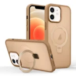 Skin-feel Ring MagSafe Holder Phone Case