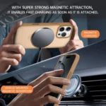 Skin-feel Ring MagSafe Holder Phone Case - Image 7